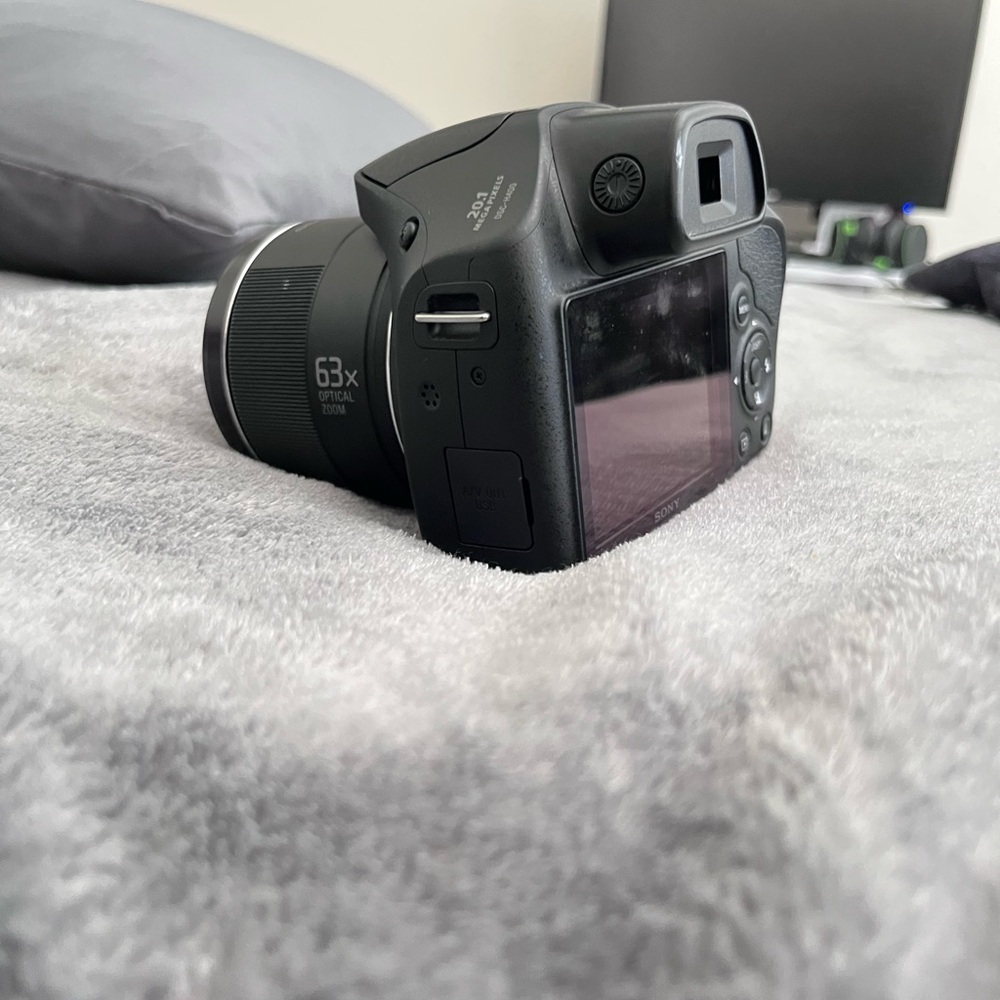 High-Performance Black Digital Camera with 63x Optical Zoom